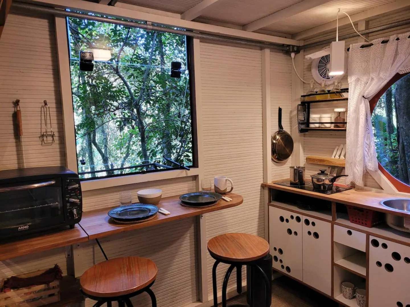 Cyclinn Tiny House Na Serra - 30 Min De Sp São Paulo Luaran gambar